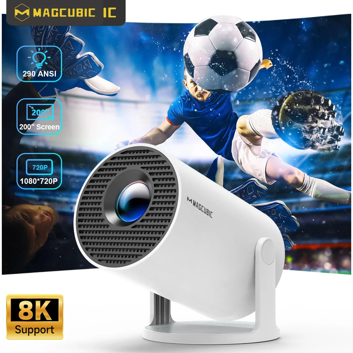 Cinematic Projector Portable Home Theater™